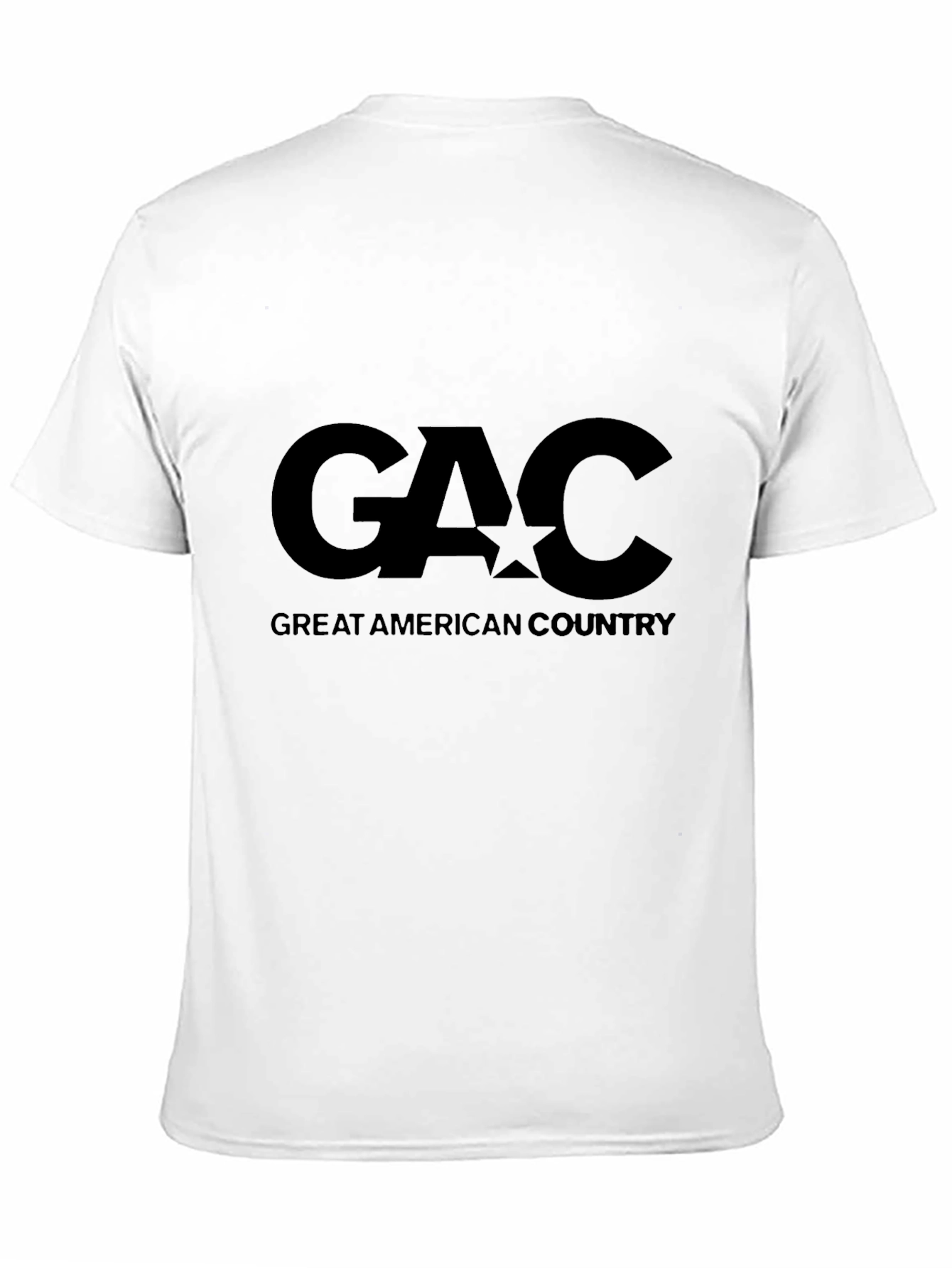 GAC Great American Country Black T-Shirt