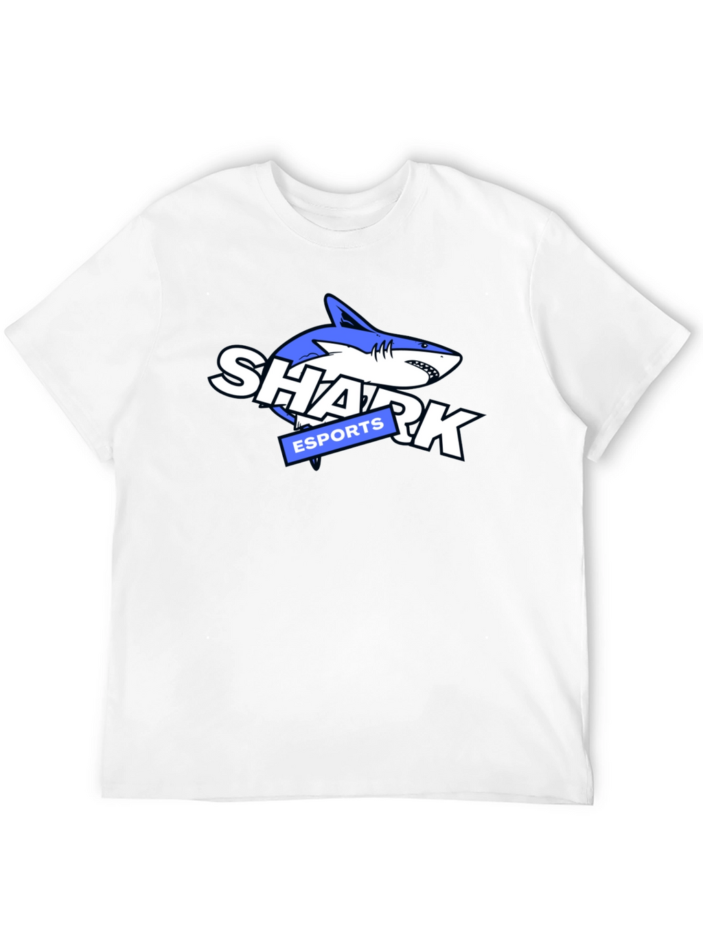 Shark Esports Graphic Tee - Black Cotton T-Shirt