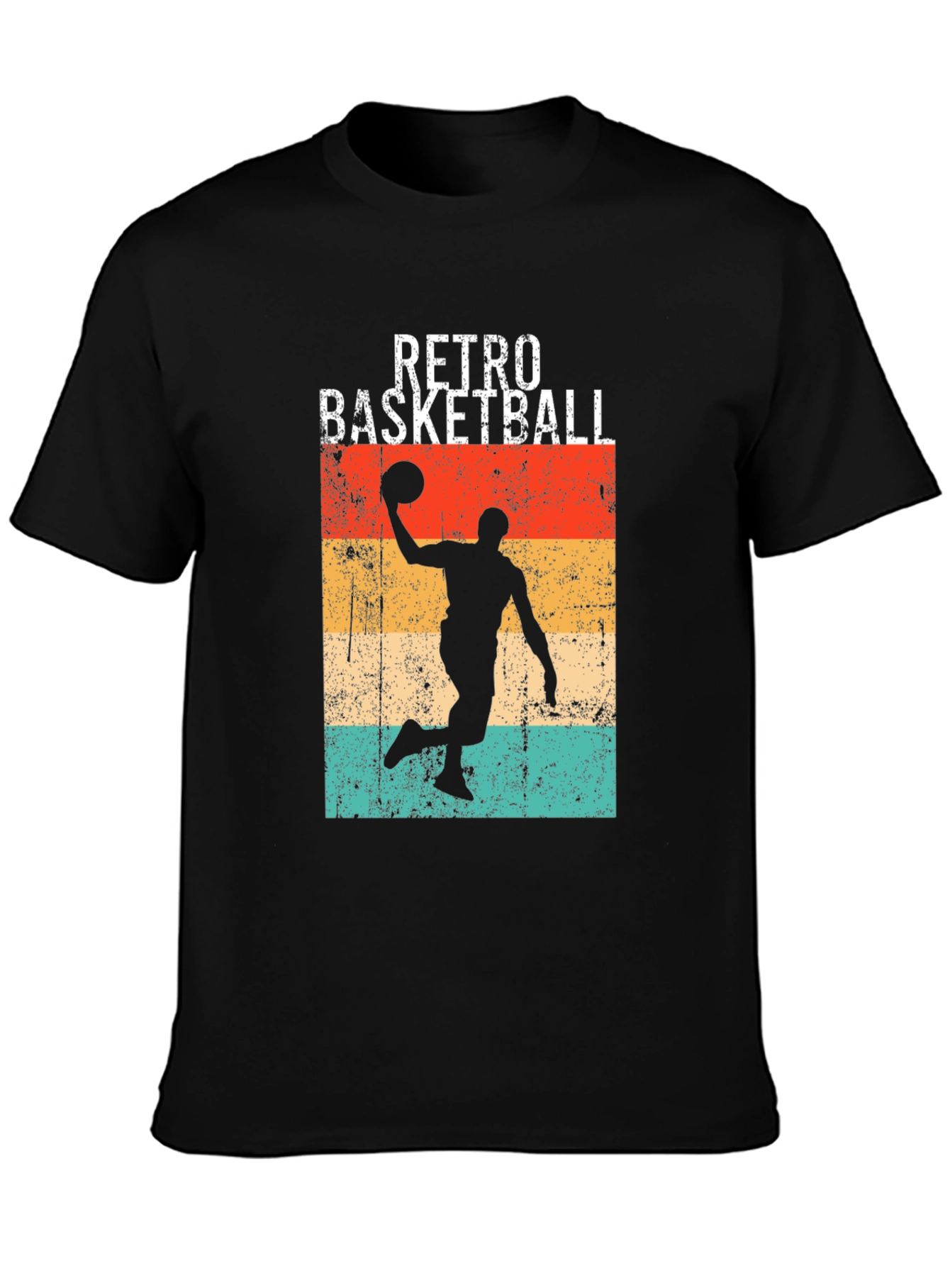 Retro Basketball T-Shirt - Vintage Style Tee
