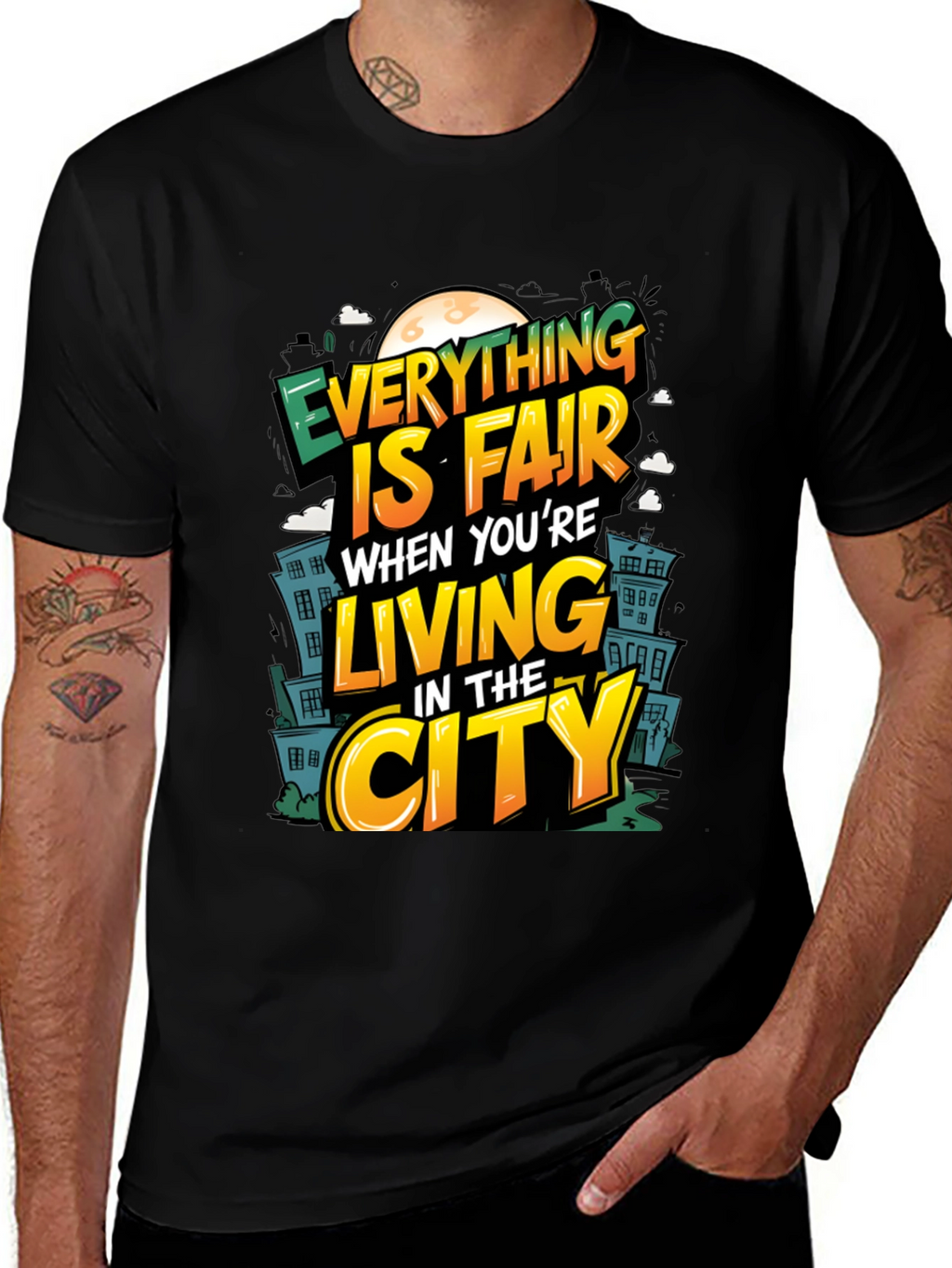 City Life T-Shirt: Fair in the City
