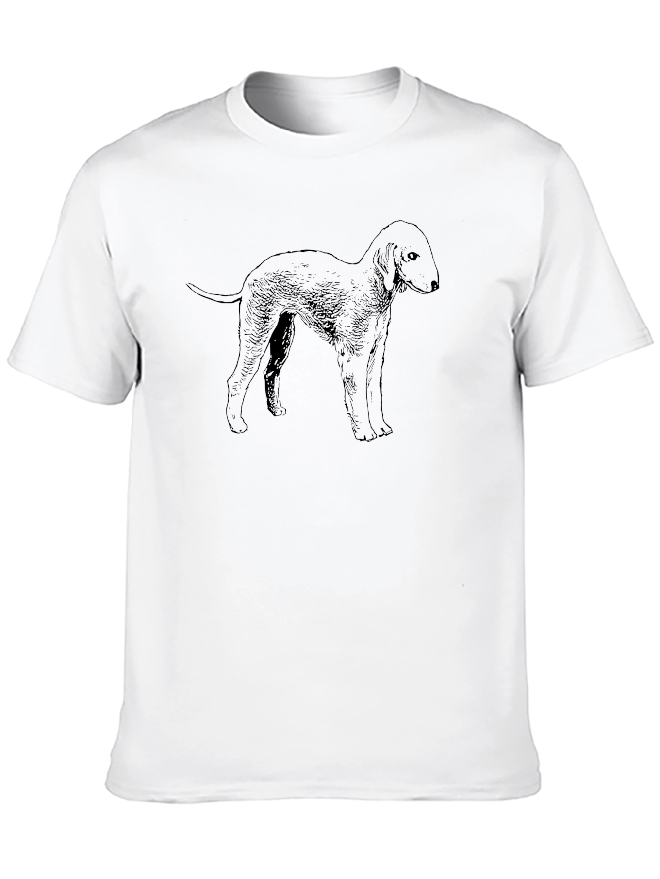 Dog Graphic T-Shirt - Classic Black