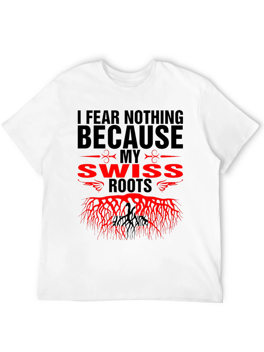 Swiss Roots Graphic Tee - I Fear Nothing