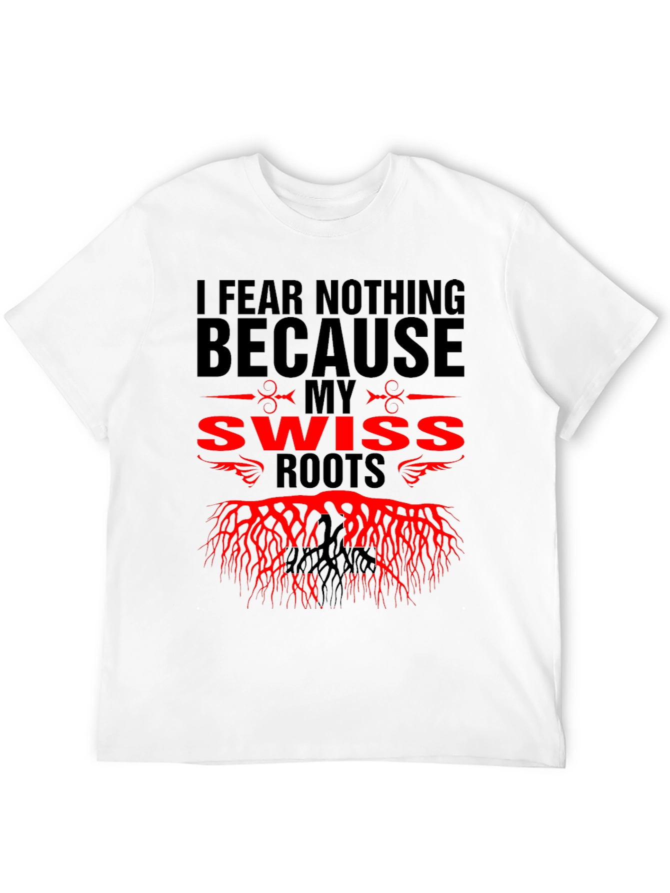 Swiss Roots Graphic Tee - I Fear Nothing