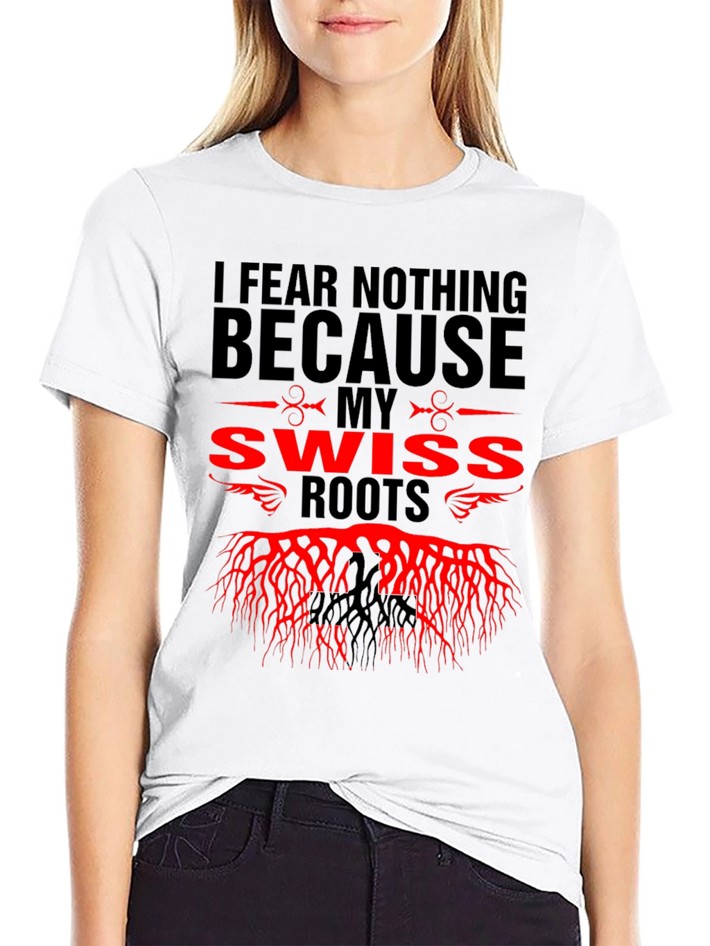 Swiss Roots Graphic Tee - I Fear Nothing
