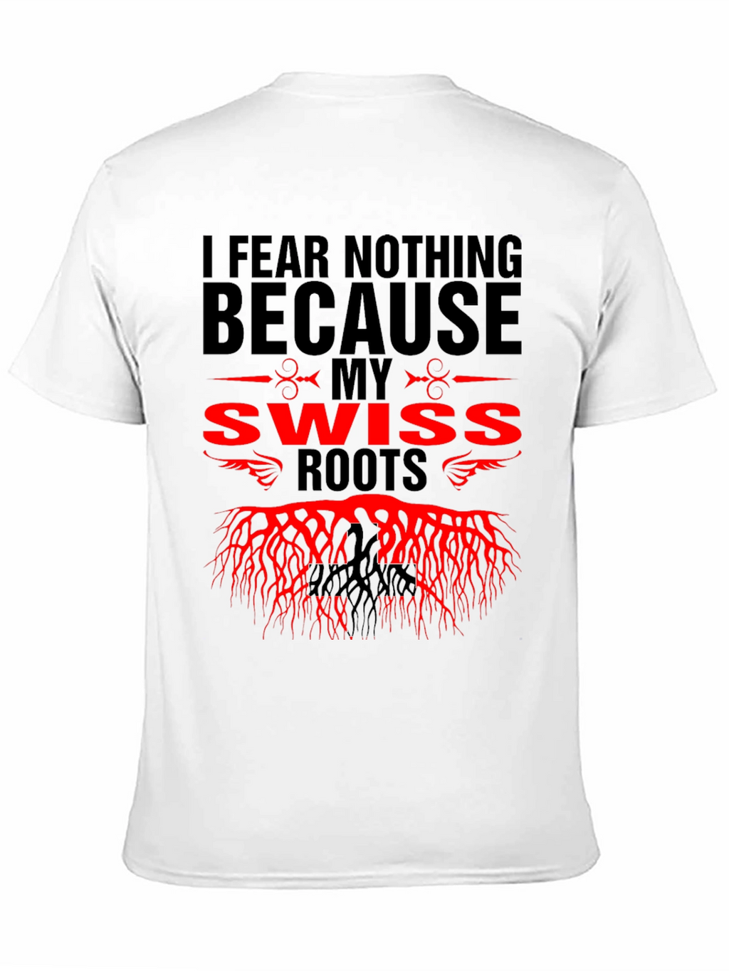 Swiss Roots Graphic Tee - I Fear Nothing