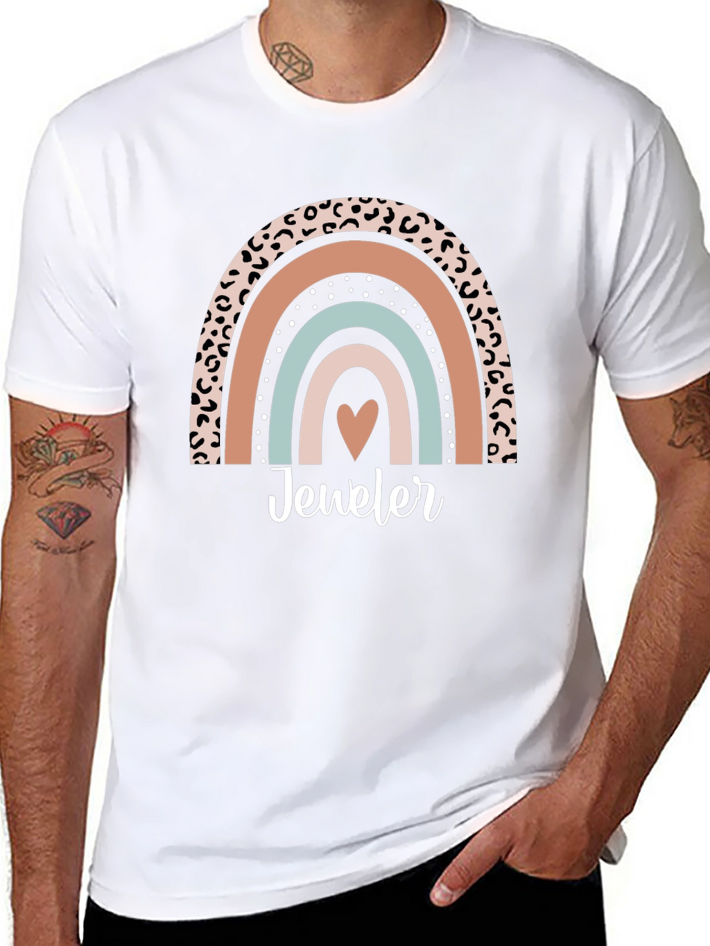 Jeweler Rainbow Graphic T-Shirt