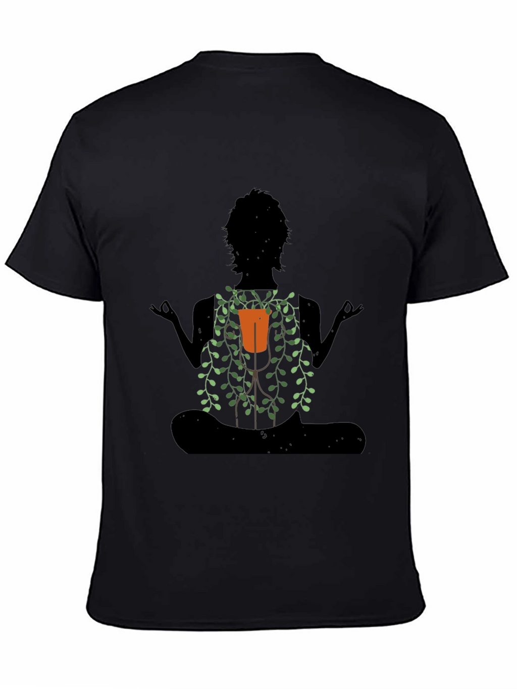 Meditating Yoga Plant Lover T-Shirt