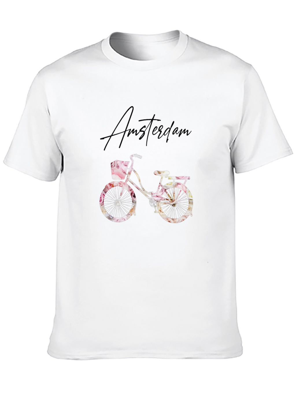 Amsterdam Bike Graphic T-Shirt