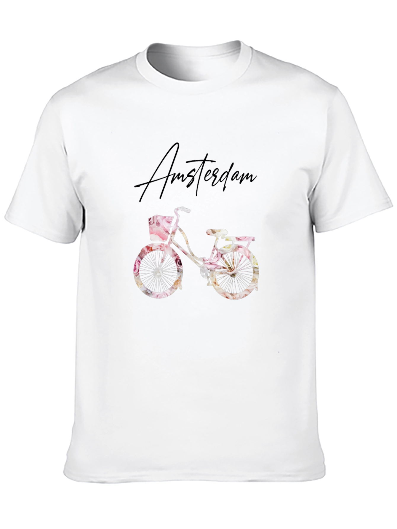 Amsterdam Bike Graphic T-Shirt