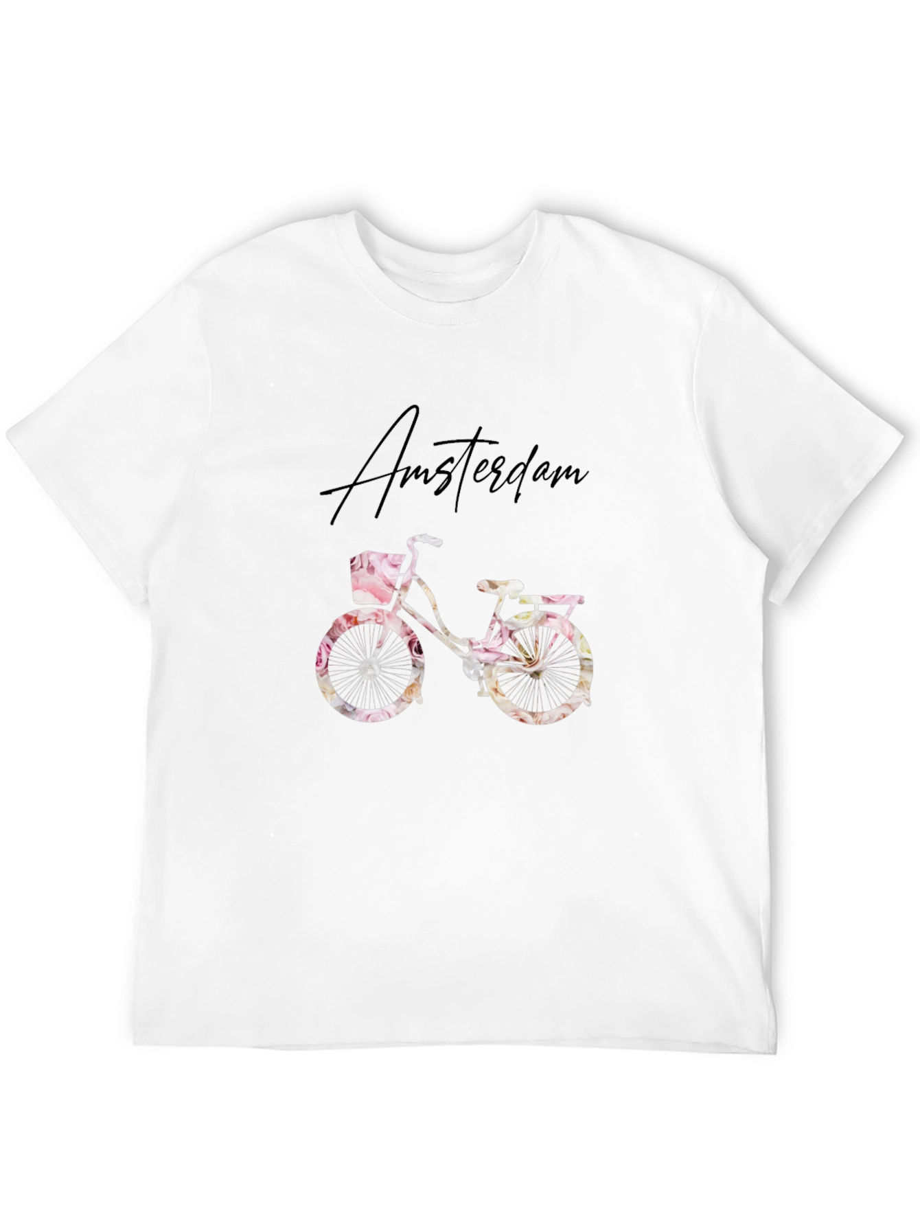 Amsterdam Bike Graphic T-Shirt