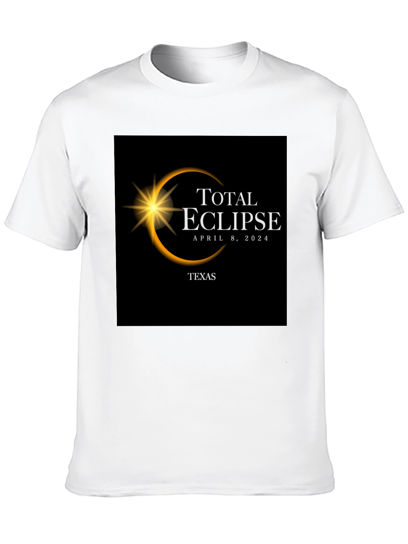 Total Eclipse April 8 2024 Texas T-Shirt