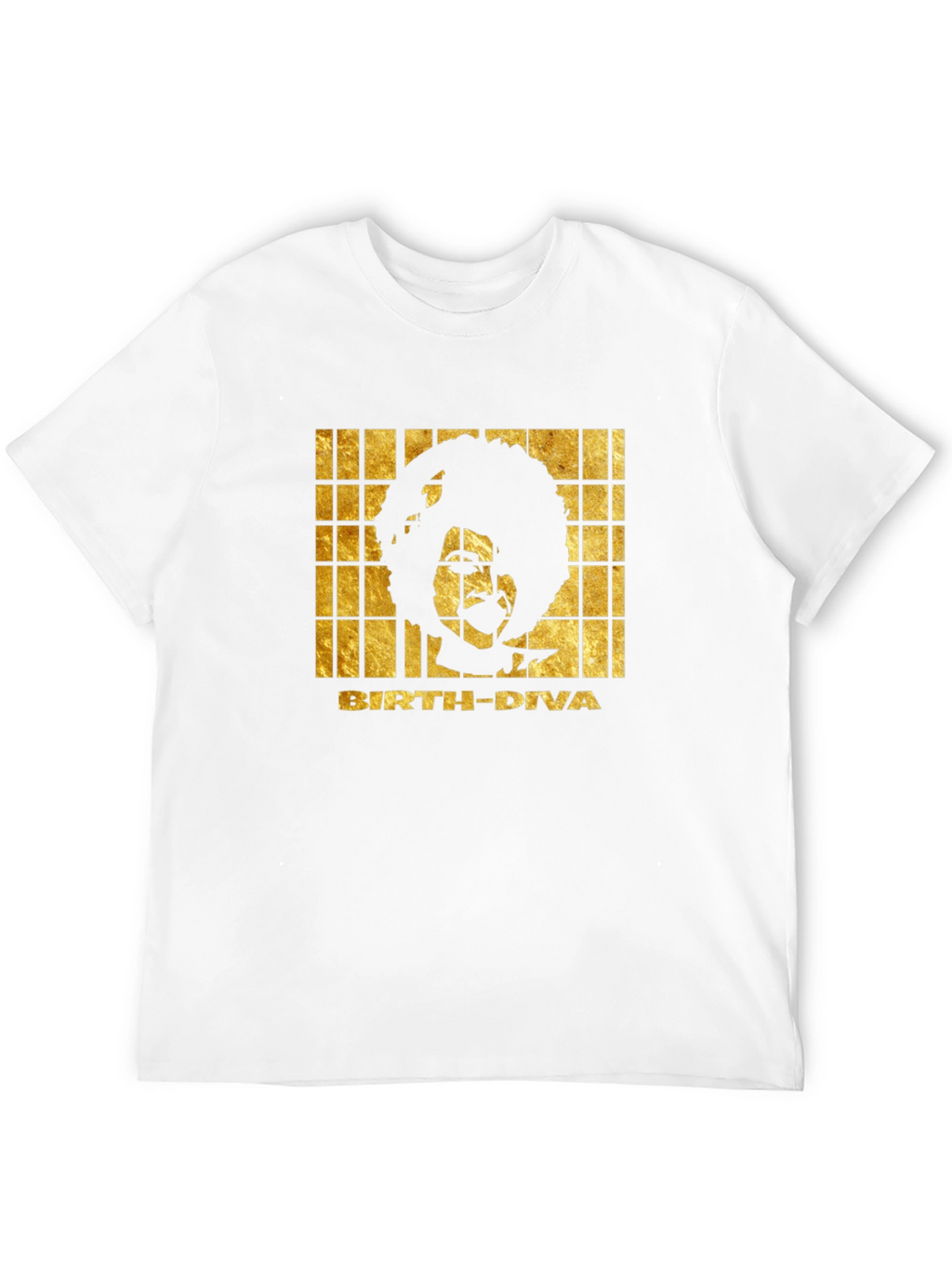 Birth Diva Graphic Print T-Shirt - Black