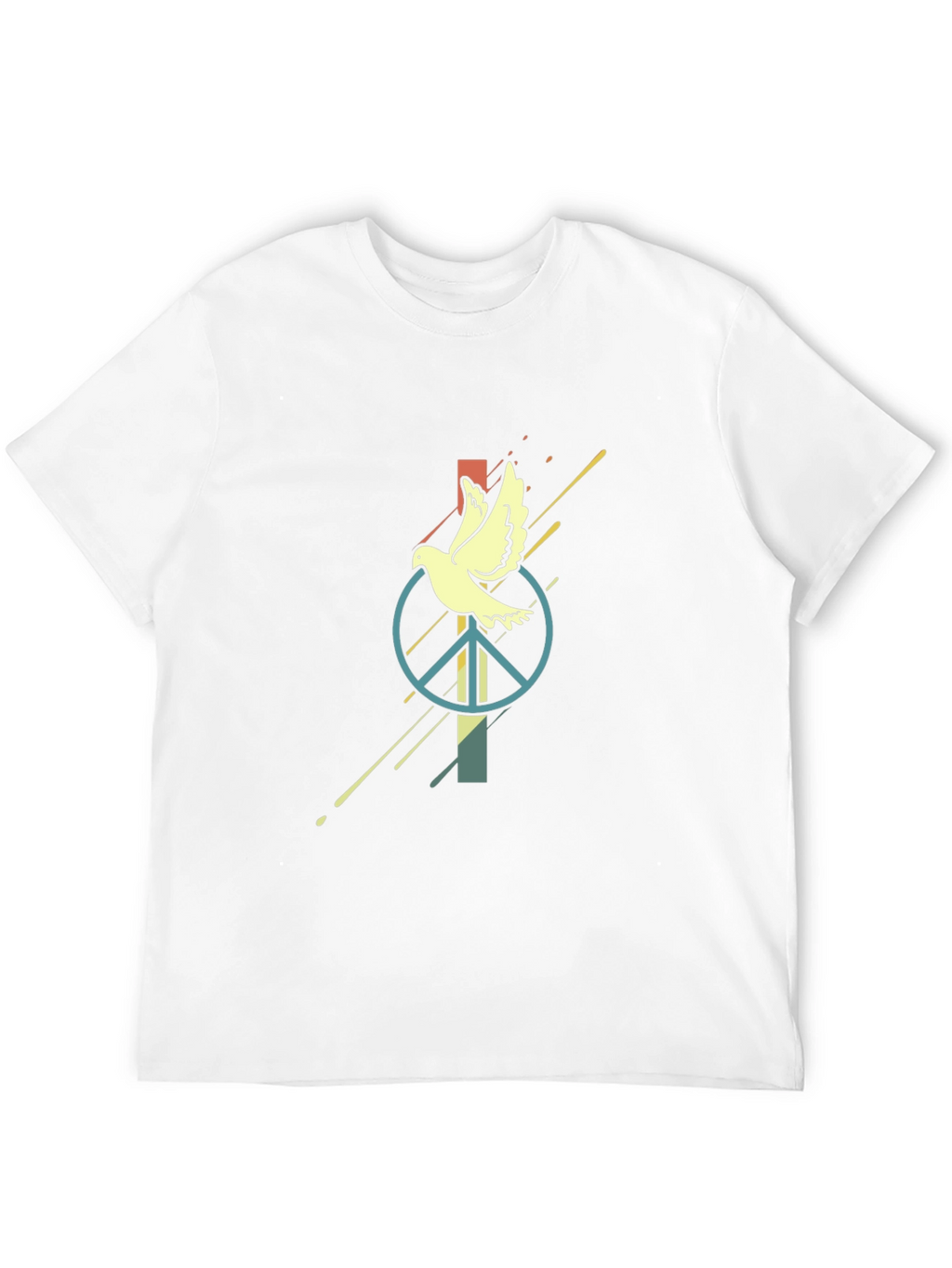 Peace Dove Graphic Tee - Black T-Shirt