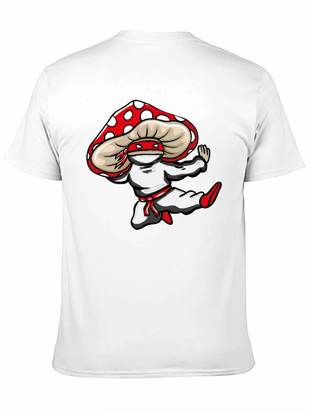 Mushroom Ninja T-Shirt - Fun Graphic Tee