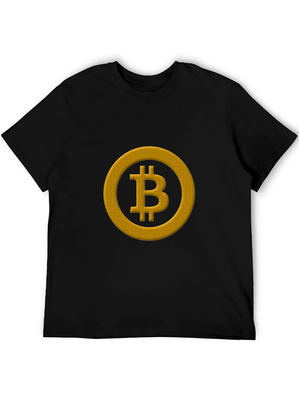 Bitcoin Logo Graphic Tee - Cryptocurrency Fan T-Shirt