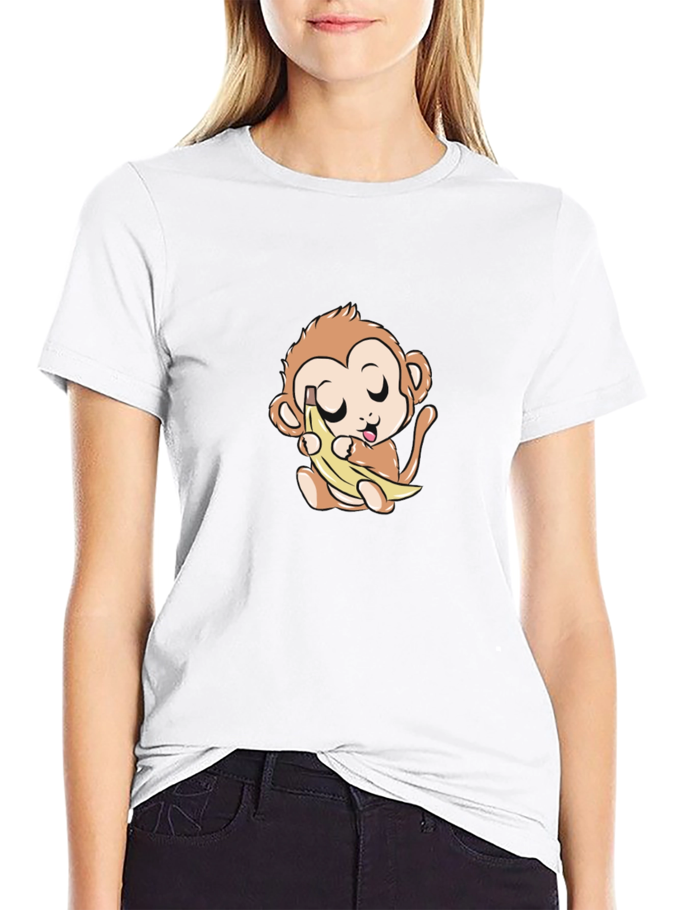 Monkey Banana Graphic Tee - Relaxed Fit