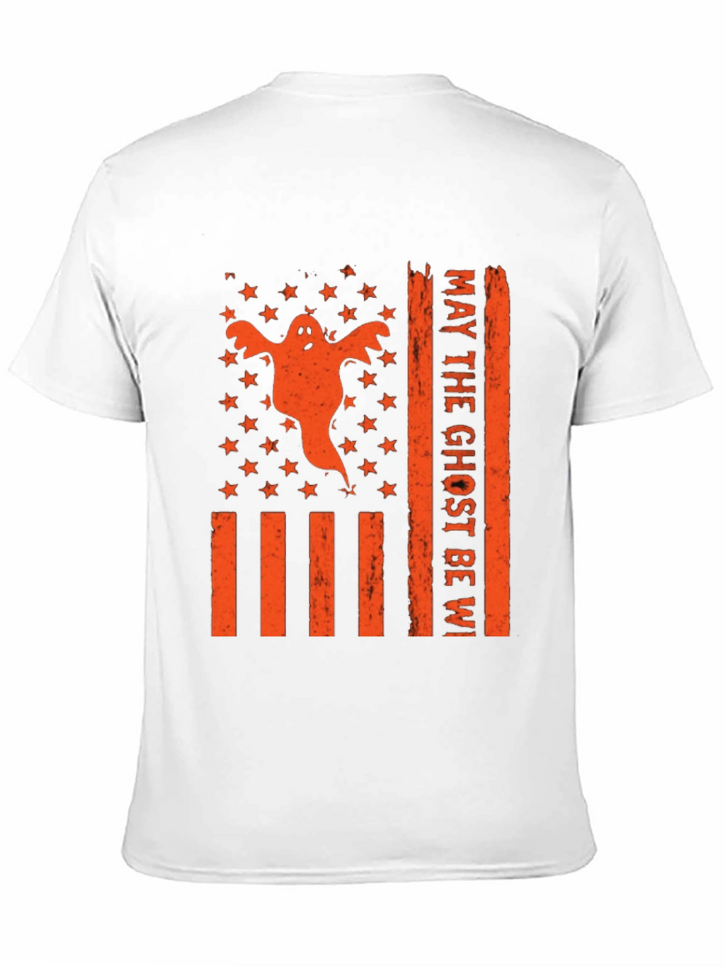 Halloween Ghost Flag T-Shirt