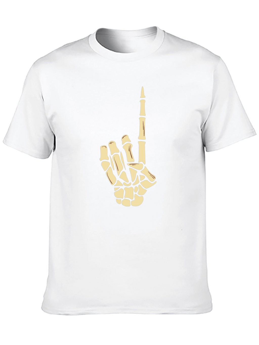 Skeleton Hand Graphic Tee - Number One Fan