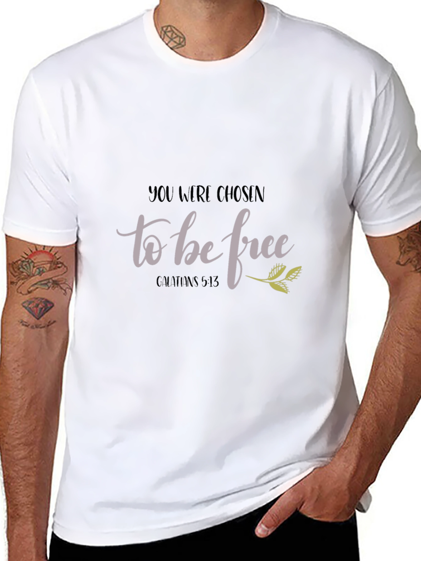 Chosen to be Free T-Shirt - Christian Apparel