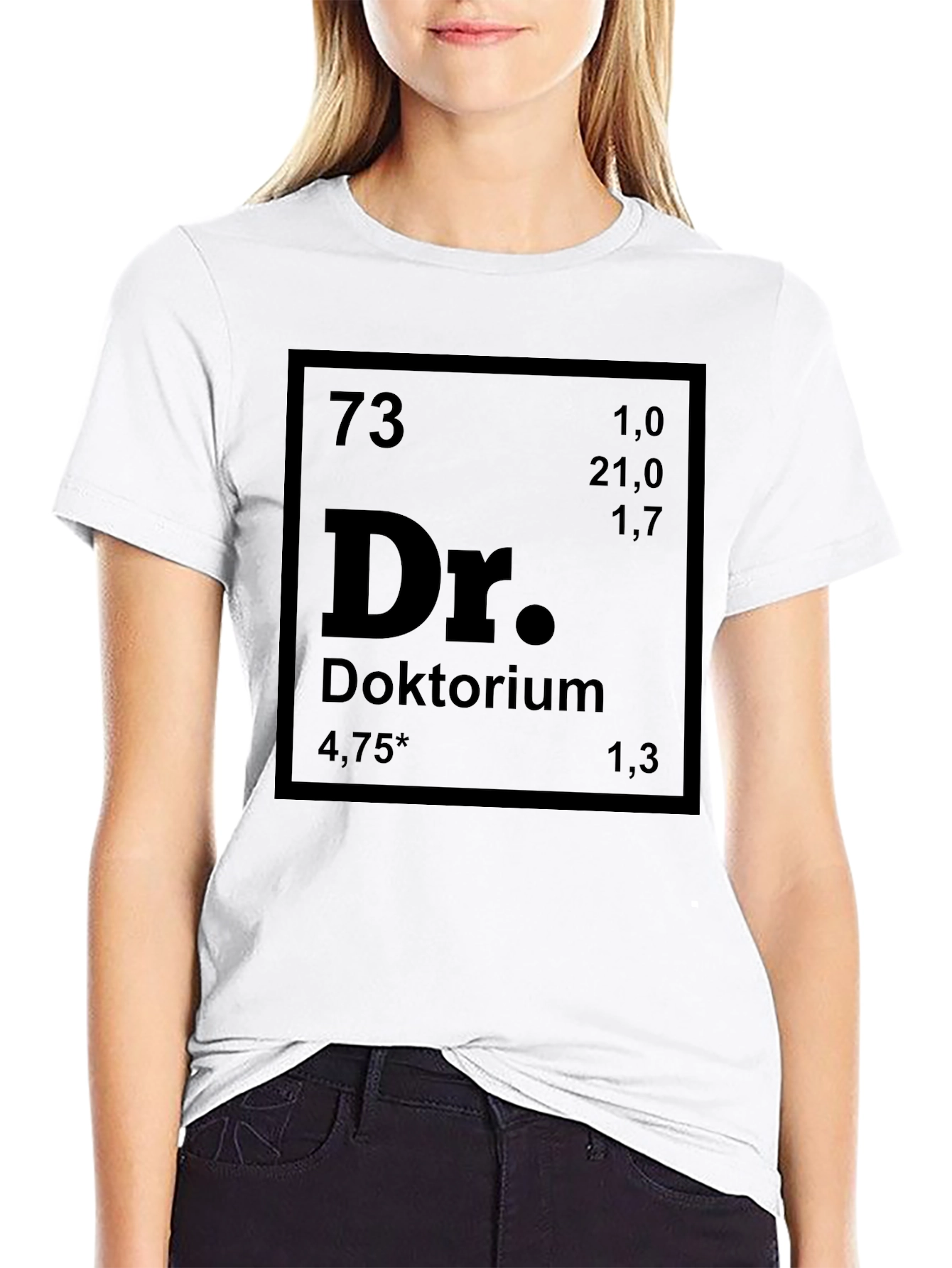 Periodic Table Doktorium Black T-Shirt