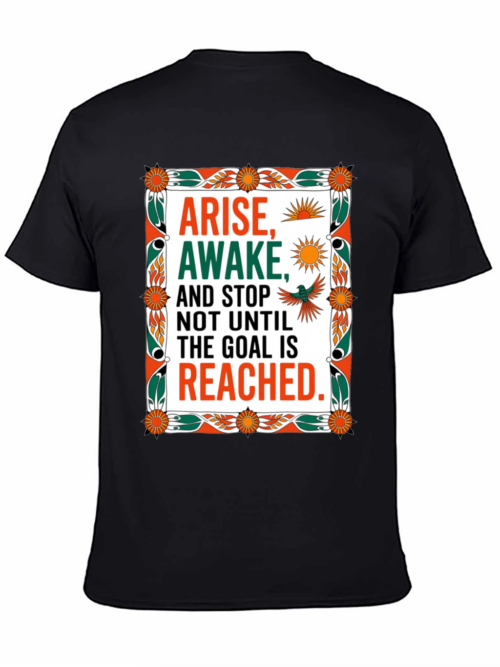Arise Awake Graphic Tee - Motivational T-Shirt