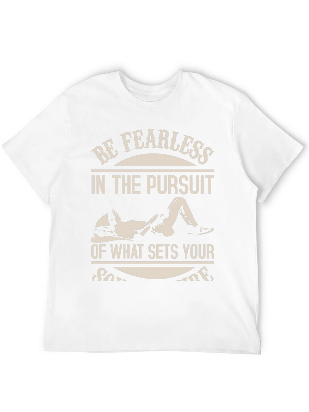 Fearless Pursuit Graphic T-Shirt - Black