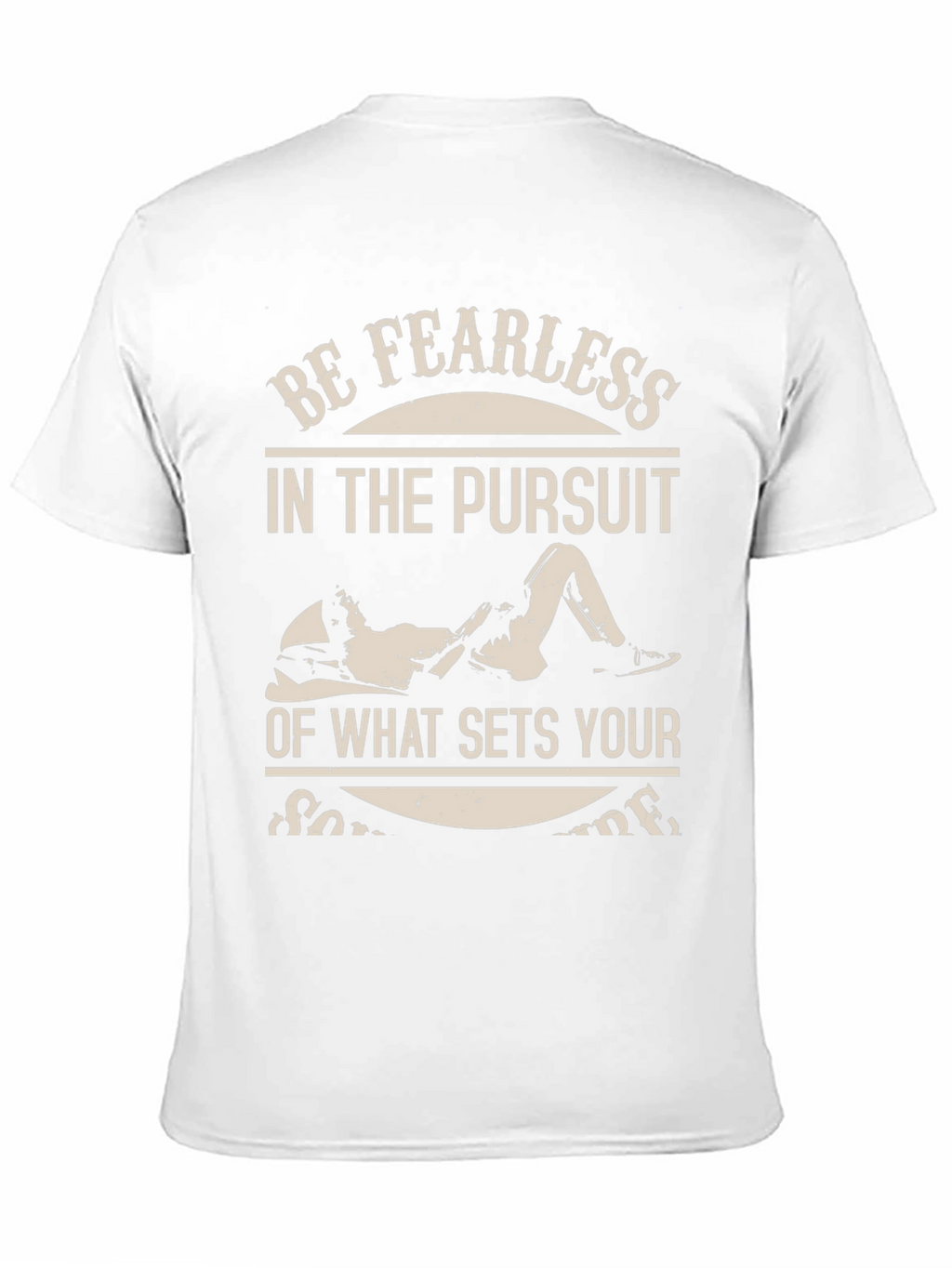 Fearless Pursuit Graphic T-Shirt - Black
