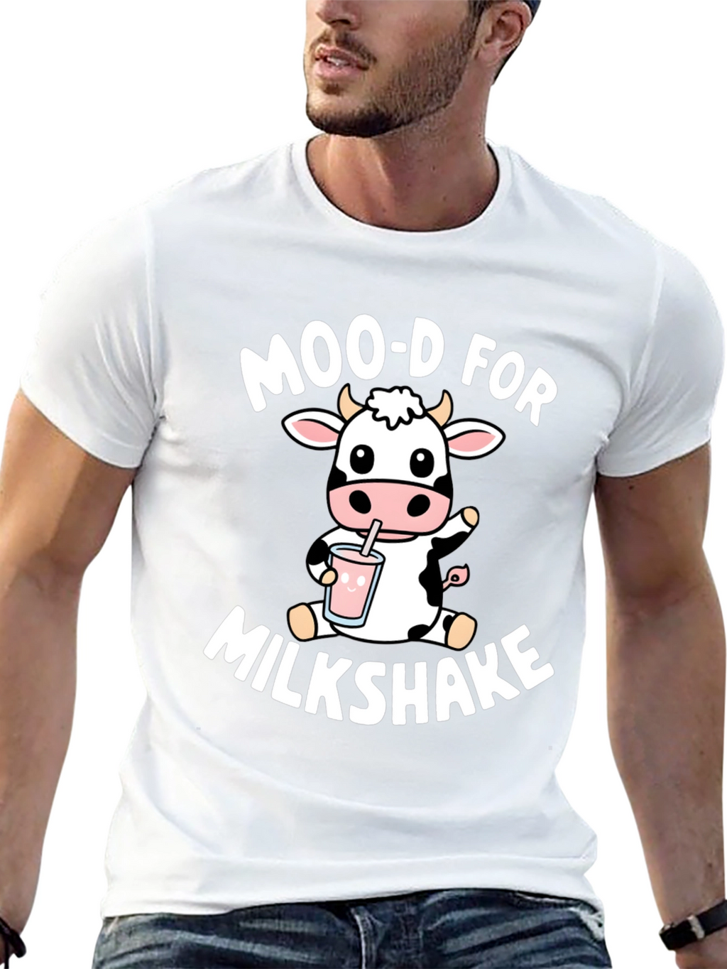 Moo-d for Milkshake Graphic Tee