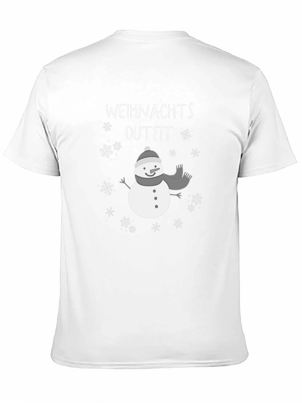 Festive Christmas Outfit Snowman T-Shirt