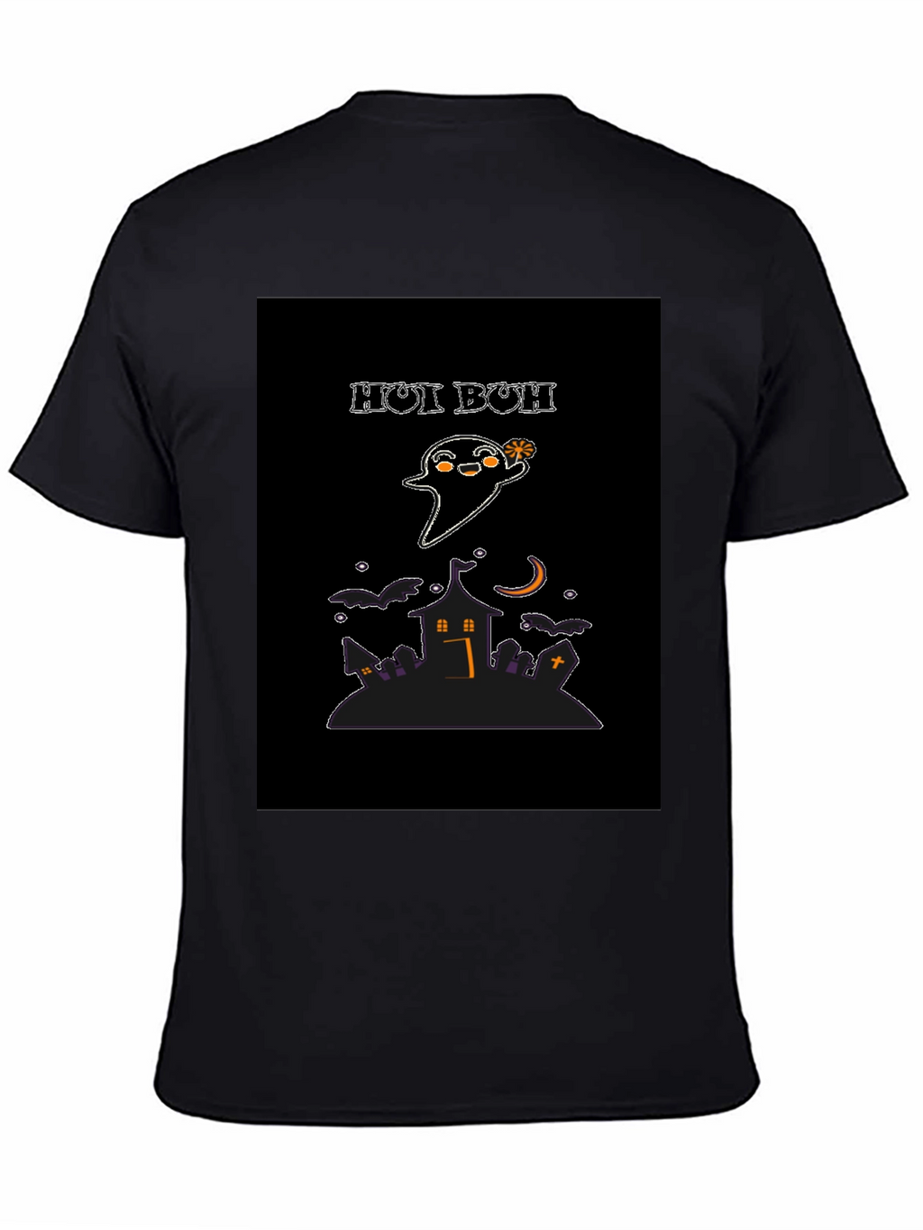 Spooky Season Tee: Hoi Buh Ghost & Haunted House
