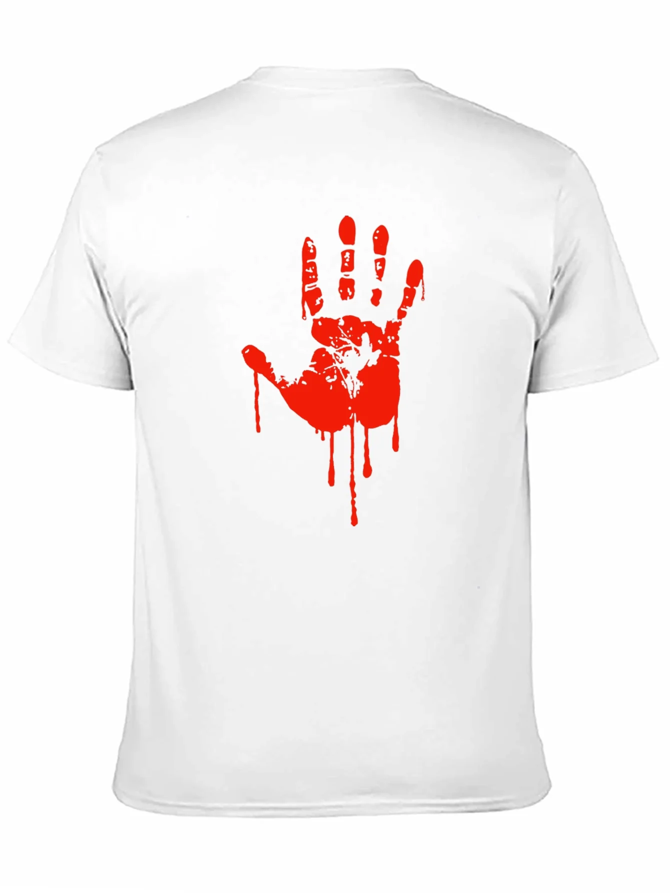 Bloody Handprint Graphic T-Shirt