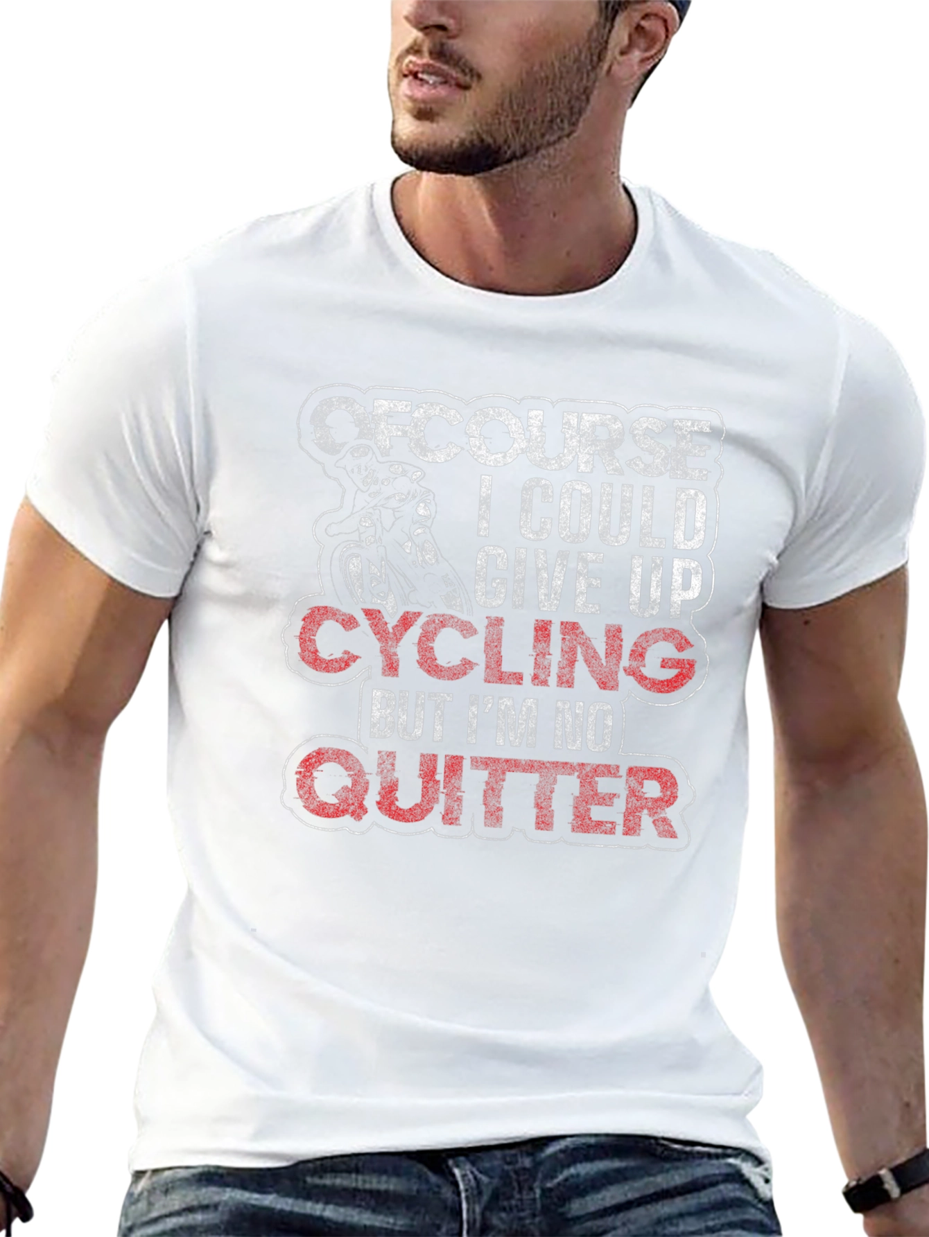 Cycling T-Shirt - Of Course I Could Give Up
