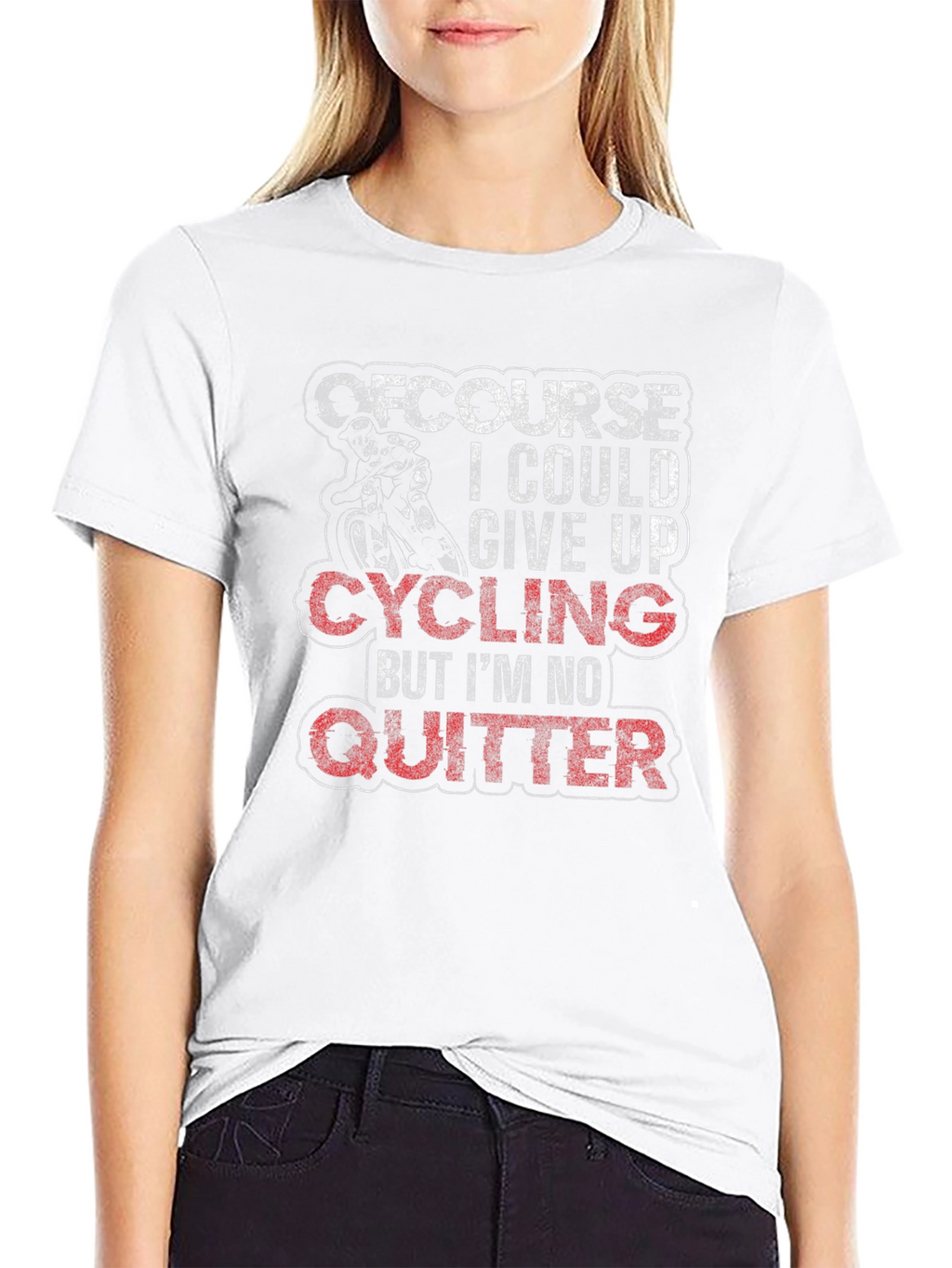 Cycling T-Shirt - Of Course I Could Give Up