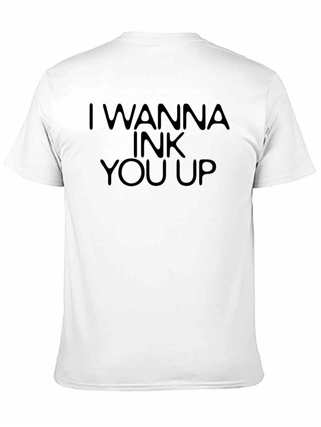 I Wanna Ink You Up Black Tee
