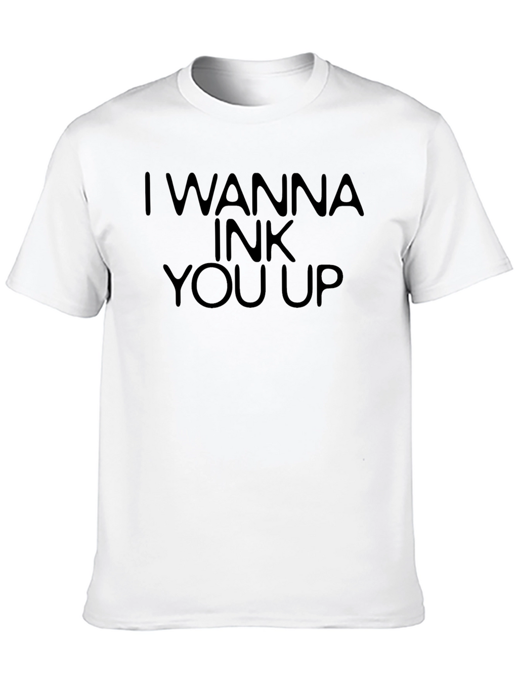 I Wanna Ink You Up Black Tee