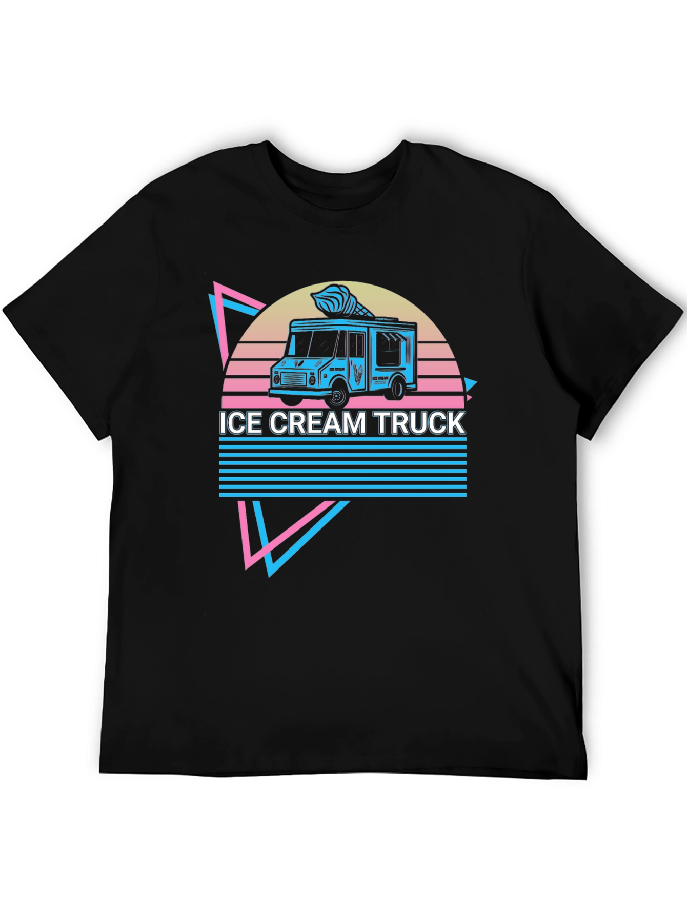 Retro Ice Cream Truck Graphic Tee