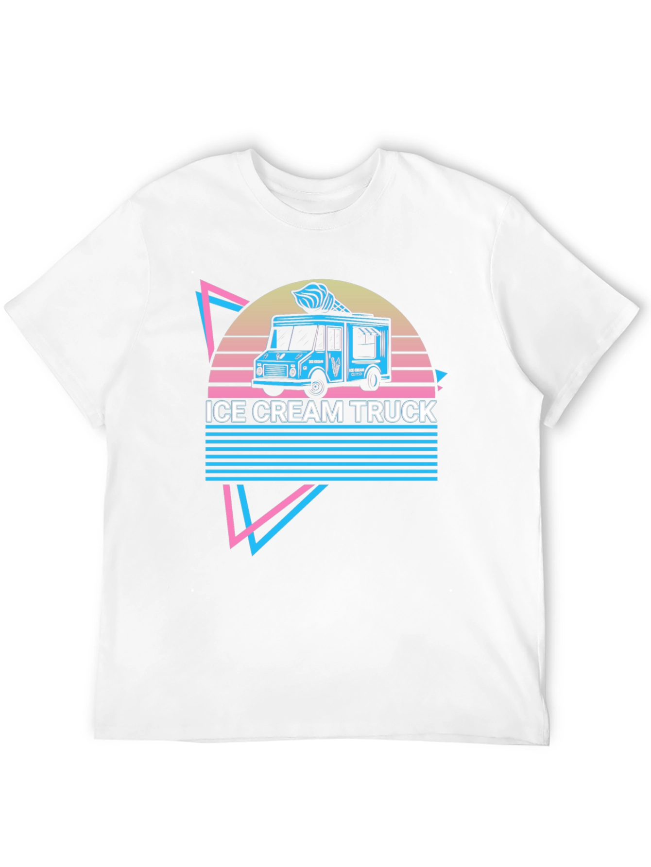 Retro Ice Cream Truck Graphic Tee