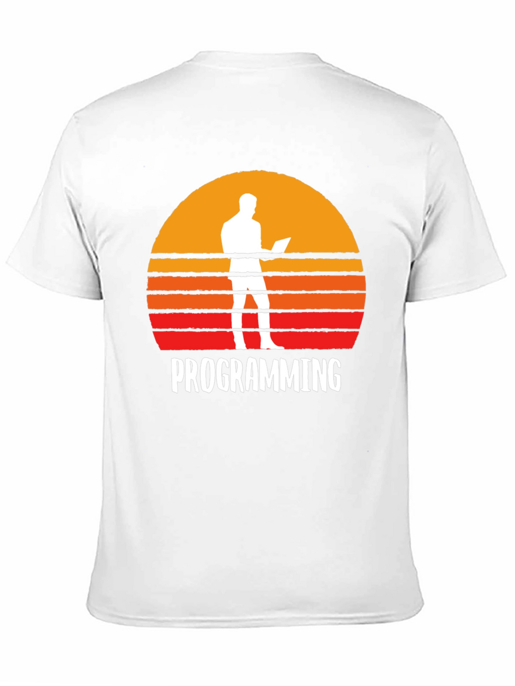 Programming Sunset Graphic T-Shirt - Coder Gift