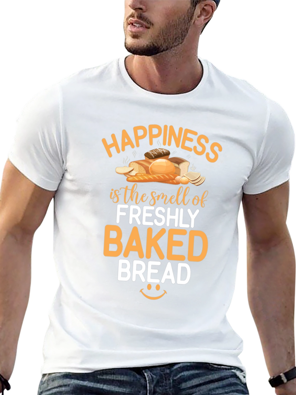 Freshly Baked Bread Happiness T-Shirt