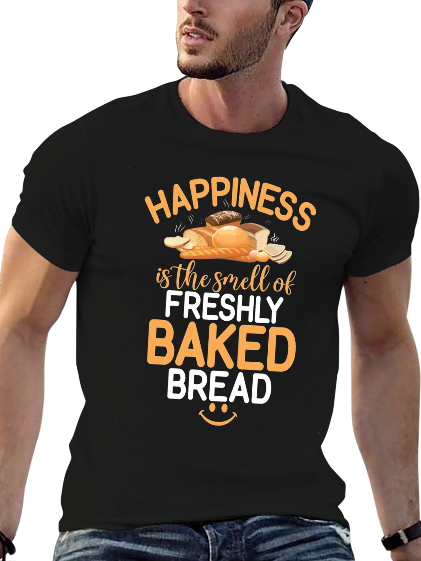 Freshly Baked Bread Happiness T-Shirt