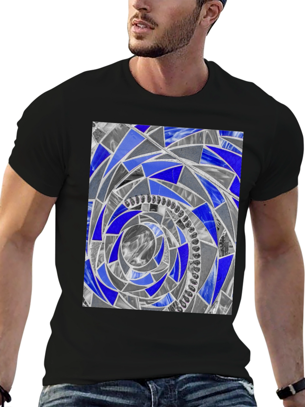 Geometric Mosaic T-Shirt