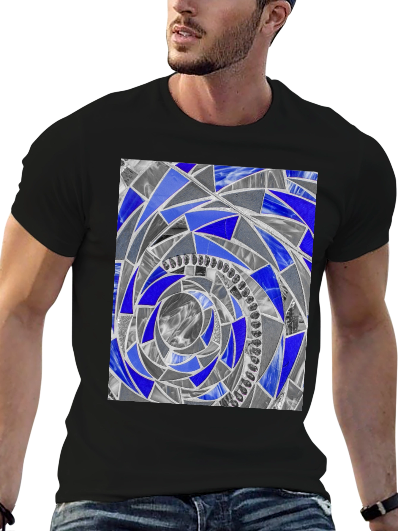 Geometric Mosaic T-Shirt