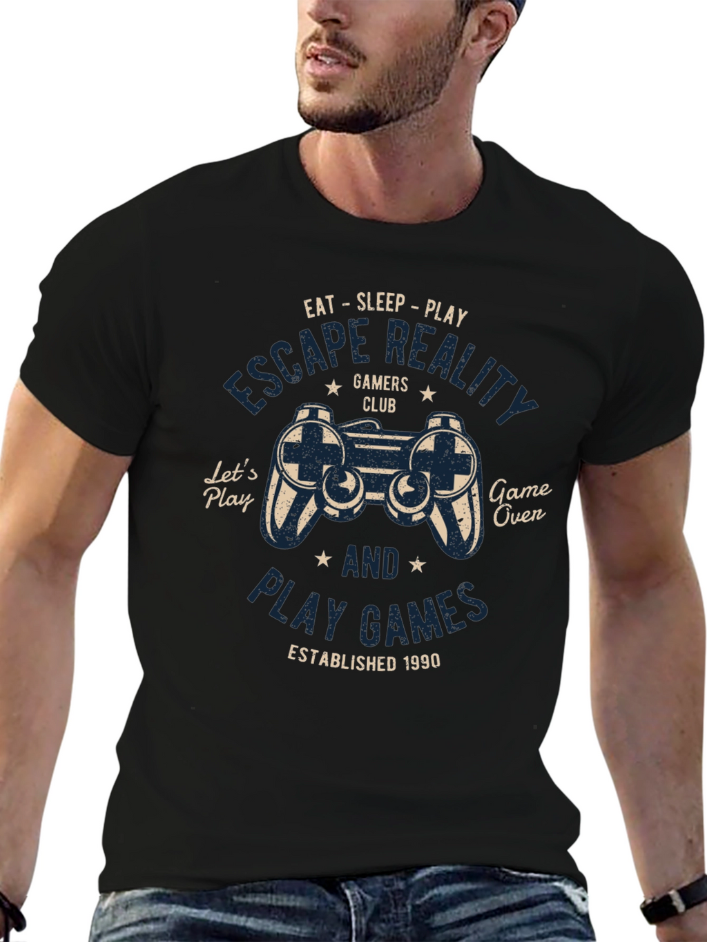 Gamer Club Graphic T-Shirt