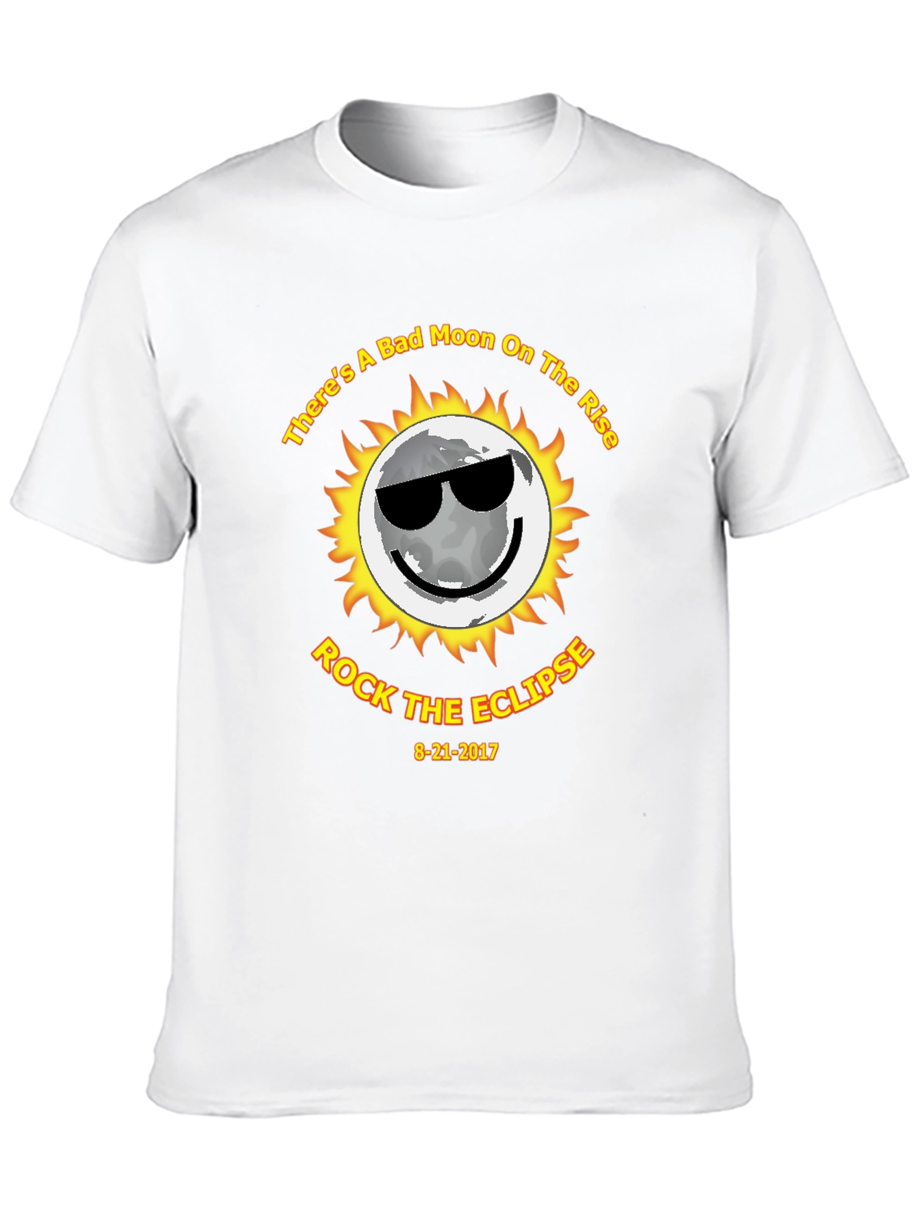 Bad Moon Eclipse T-Shirt - Rock the Eclipse 8-21-2017