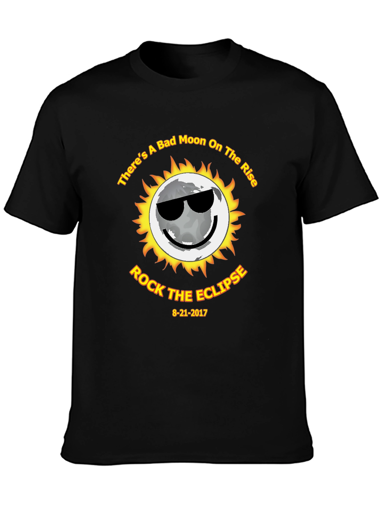 Bad Moon Eclipse T-Shirt - Rock the Eclipse 8-21-2017