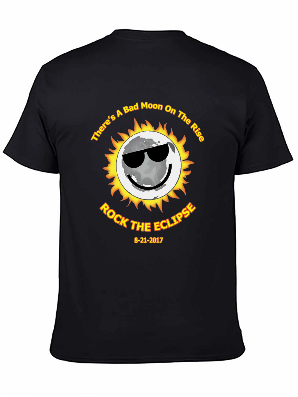 Bad Moon Eclipse T-Shirt - Rock the Eclipse 8-21-2017