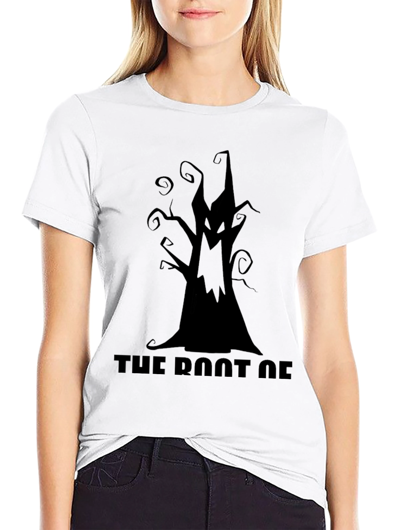 Spooky Tree Graphic T-Shirt - The Root Of...