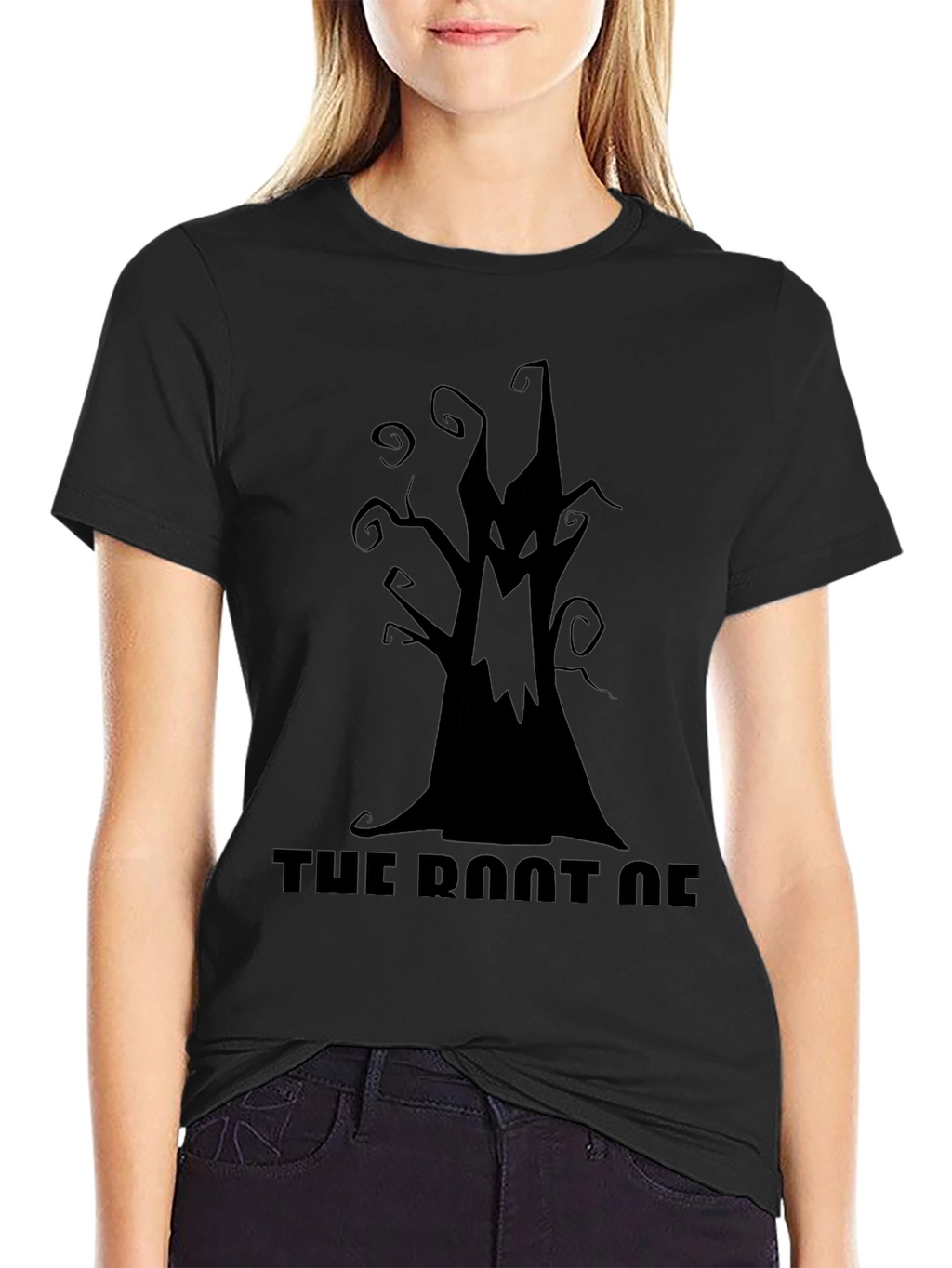 Spooky Tree Graphic T-Shirt - The Root Of...