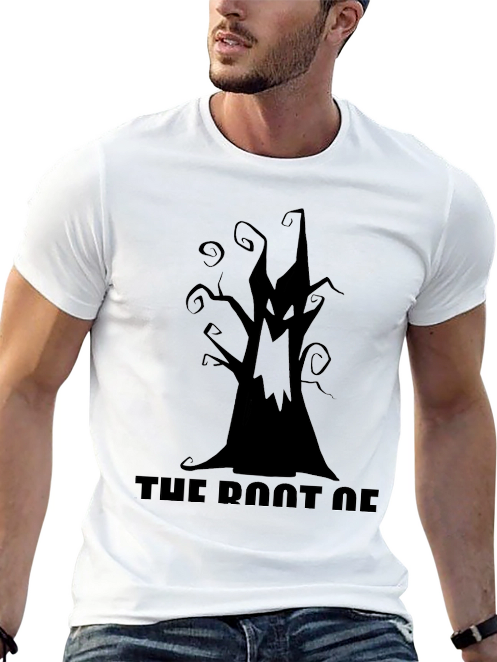Spooky Tree Graphic T-Shirt - The Root Of...