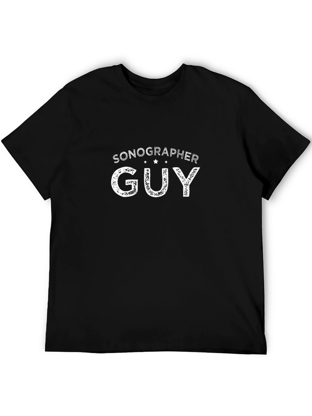 Sonographer Guy Black T-Shirt